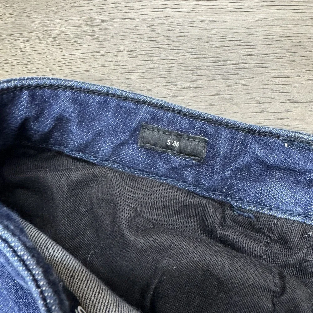 Bonobos Dark Wash Slim Fit Blue Jeans Denim Men's Sz‎ 31x32 Casual Prep Office
